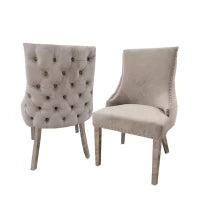 Arlo Velvet Dining Chair – Timeless Glamour with a Statement Back