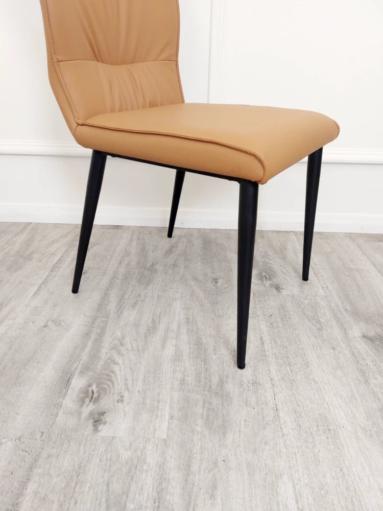 Flora Leather Dining Chair