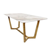 Savoy Gold Dining Table – Bold Elegance Meets Modern Luxury
